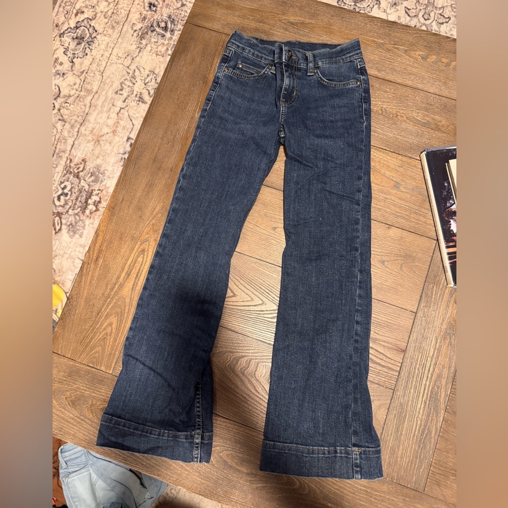 Classic Blue Denim wrangler girls Jeans